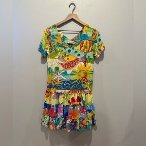 Jam’s World Hawaiian mini dress size small